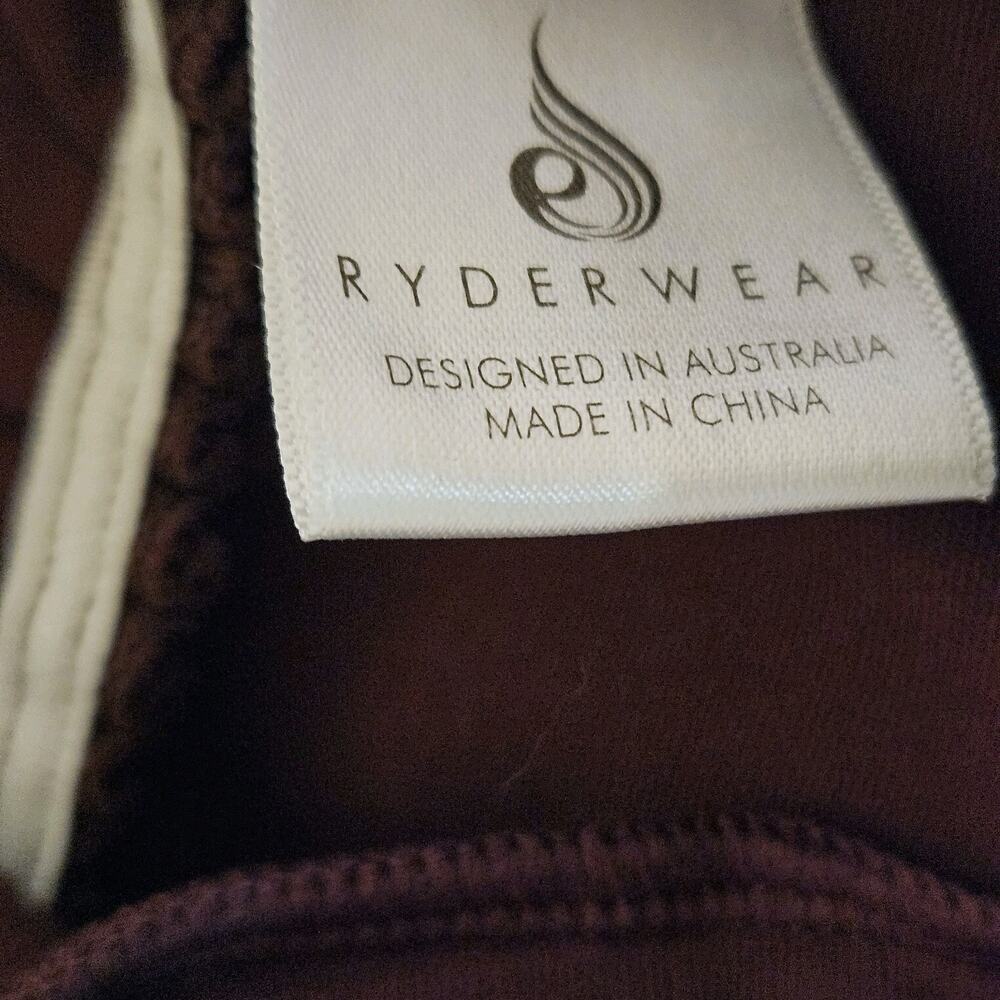 Ryderwear Scrunch Butt Leggings Medium brown Ryder Rider - Picture 6 of 7